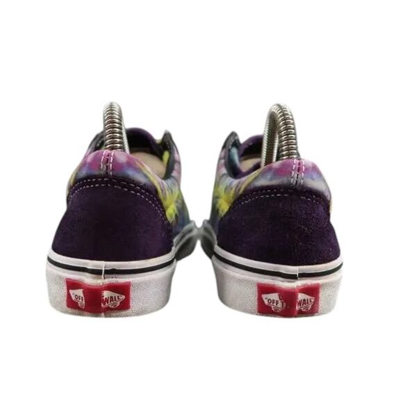 Vans Shoes Womens 6 Old Skool Sneakers Tie Dye Lifestyle Skate Athletic Casual - Picture 4 of 13